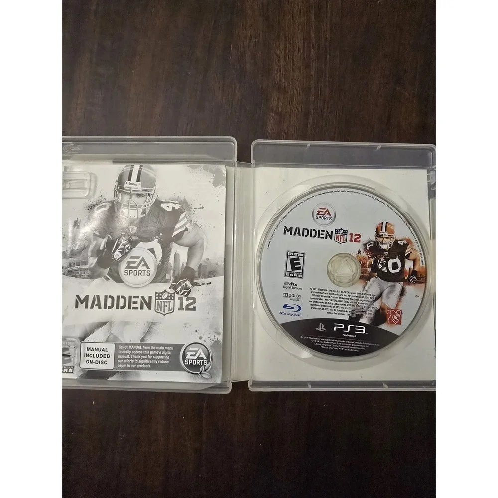 Madden NFL 12 (Sony PlayStation 3, PS3, 2011) CIB